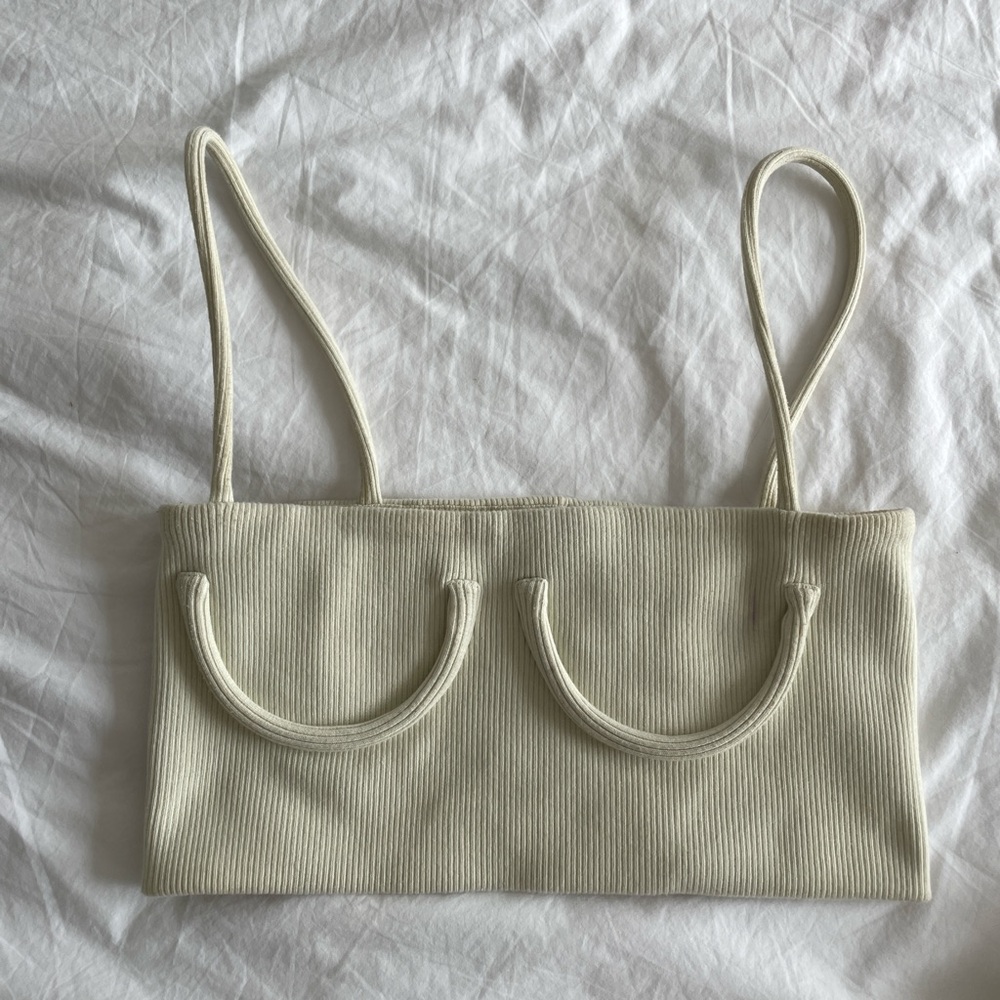 Orseund Iris Ivory Underwire Top